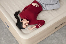 Load image into Gallery viewer, Bestway 69050 Fortech Airbed Queen Built-in AC pump, 80&quot; x 60&quot; x 18&quot;/2.03m x 1.52m x 46cm
