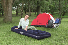 Load image into Gallery viewer, Bestway 67223  Airbed Jr.Twin Built-in Foot Pump 73&quot; x 30&quot; x 11&quot;/1.85m x 76cm x 28cm
