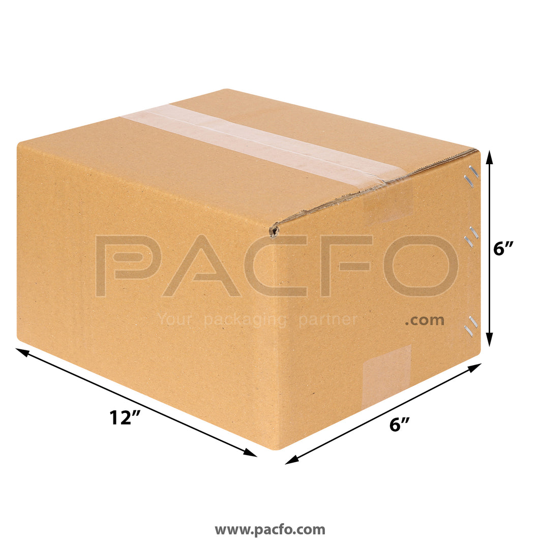 3-ply Corrugated Box 12X6X6 INCHES (10 Pcs)