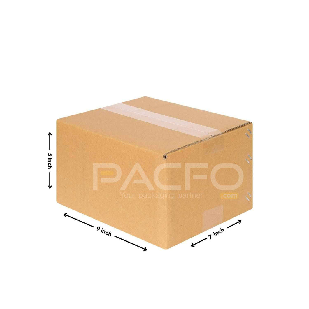 3-ply Corrugated Box 9X7X5 INCHES (10 Pcs)