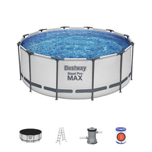 Load image into Gallery viewer, Bestway 56420 Steel Pro Max™ 12ft x 4ft / 3.66m x 1.22m Pool Set
