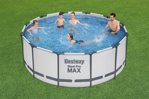 Bestway 56418 Above Ground Portable Swimming Pool 12 ft x 3.5 ft / 3.66m x 1.07m