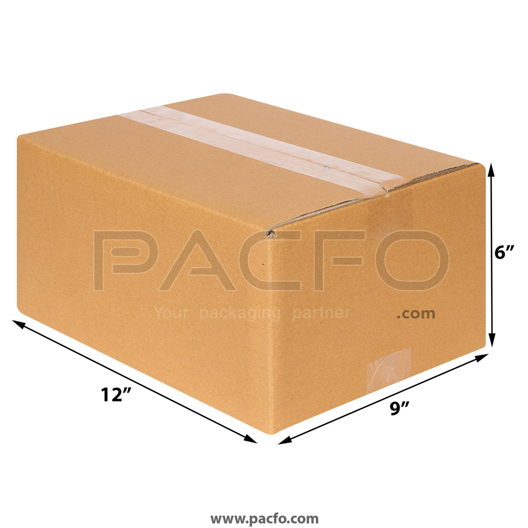 3-ply Corrugated Box 12x9x6 Inches (10 Pcs)