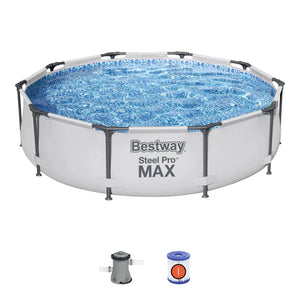 Bestway 56408 Above Ground Portable Swimming Pools 10FT X 2.49FT/3.05M X 76CM