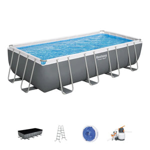 Bestway 56466 Portable Swimming Pool 18 ft x 9 ft x 4 ft / 5.49 m x 2.74 m x 1.22 m