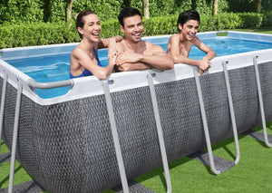 Bestway 56996 Rectangular Frame Swimming Pool 16 ft x 8 ft x 4 ft