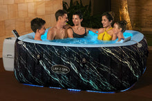 Load image into Gallery viewer, Bestway 6001F Lay-Z-Spa® Hollywood Inflatable Hot Tub 71&quot; x 71&quot; x 26&quot; – 4 to 6 Person Jacuzzi With LED
