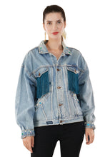 Load image into Gallery viewer, Jova Denim Jacket For Women&#39;s D Tassel Fringed Pearl Denim Jacket
