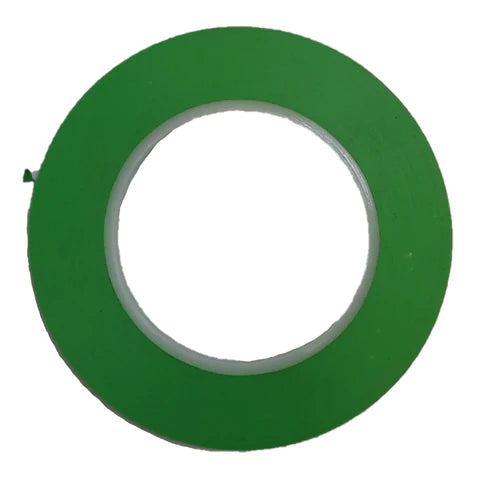 Fine Line Masking Tape, Green, 8mm
