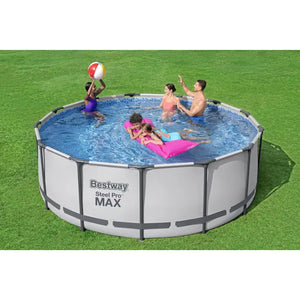 Bestway Steel Pro MAX 13’ X 48” Round Above Ground Pool Set