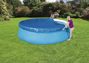 Bestway 57316 Above Ground Portable Pool Set for Kids and Adults, 15ft x 3ft.