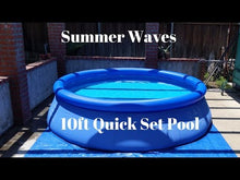 Load and play video in Gallery viewer, Bestway 57266 Fast Set™ 10ft x 2.5ft. Pool
