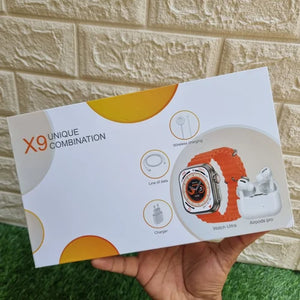 X9 Smart Watch Combo