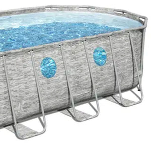 Bestway 56714 Portable Swimming Pool Size-14ft x 8.20ft x 3.5ft