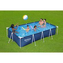 Load image into Gallery viewer, Bestway Steel Pro 13&#39;1&quot; X 6&#39;11&quot; X 32&quot; Rectangle Above Ground Pool Set
