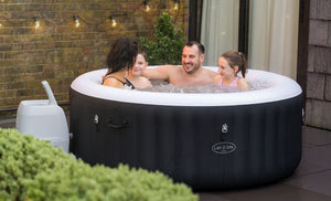 Bestway Lay-Z-Spa Miami AirJet Hot Jacuzzi Spa, Dia 71" x Depth 26"