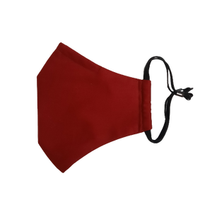 face masks Jova Maroon Red - JOVAJOVA-Fashion-Studio