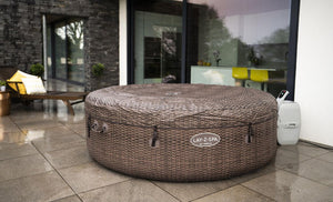 Bestway 60023 Lay-Z-Spa St Moritz AirJet Hot Jacuzzi Spa, Dia 85" x Depth 28"
