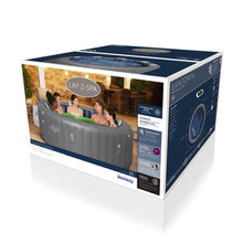 Load image into Gallery viewer, Bestway 60075 Lay-Z-Spa Santorini HydroJet Pro Hot Jacuzzi Spa, Dia 85&quot; x Depth 31.5&quot;
