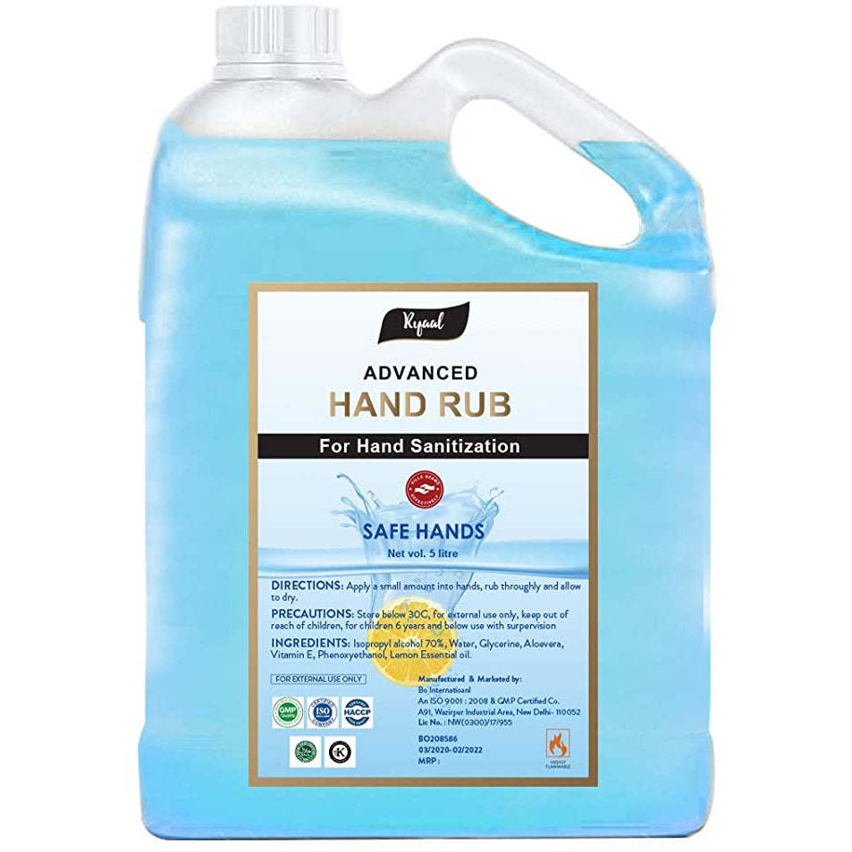 Ryaal Hand Sanitizer Liquid 5 Ltrs - JOVAJOVA