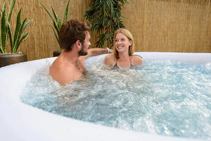 Bestway Lay-Z-Spa Miami AirJet Hot Jacuzzi Spa, Dia 71" x Depth 26"