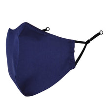 Load image into Gallery viewer, face masks Jova Navy Blue - JOVAJOVA-Fashion-Studio
