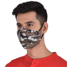 Load image into Gallery viewer, face masks Jova Camo Sea Green - JOVAJOVA-Fashion-Studio
