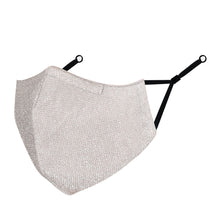 Load image into Gallery viewer, face masks Jova Designer Silver Glitter - JOVAJOVA-Fashion-Studio

