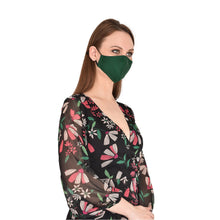 Load image into Gallery viewer, face masks Jova Pine Green - JOVAJOVA-Fashion-Studio
