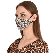 Load image into Gallery viewer, face masks Jova Snow Leopard - JOVAJOVA-Fashion-Studio
