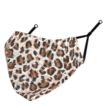 Load image into Gallery viewer, face masks Jova Snow Leopard - JOVAJOVA-Fashion-Studio
