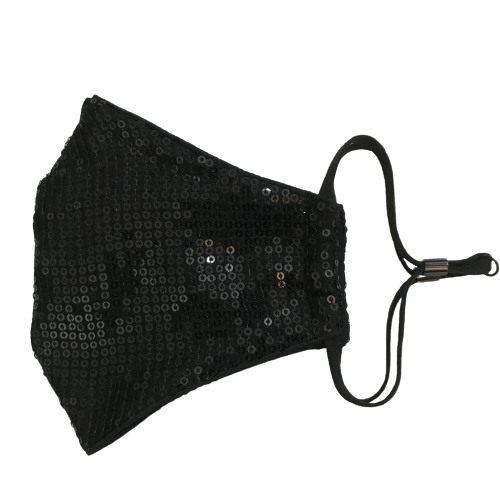 face masks Jova Designer Sparkling Black - JOVAJOVA-Fashion-Studio
