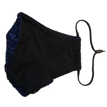 Load image into Gallery viewer, face masks Jova Designer Sparkling Blue - JOVAJOVA-Fashion-Studio
