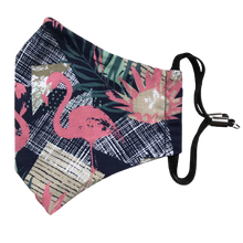 Load image into Gallery viewer, face masks Jova Pink Flamingo - JOVAJOVA-Fashion-Studio

