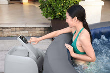 Load image into Gallery viewer, Bestway 60075 Lay-Z-Spa Santorini HydroJet Pro Hot Jacuzzi Spa, Dia 85&quot; x Depth 31.5&quot;
